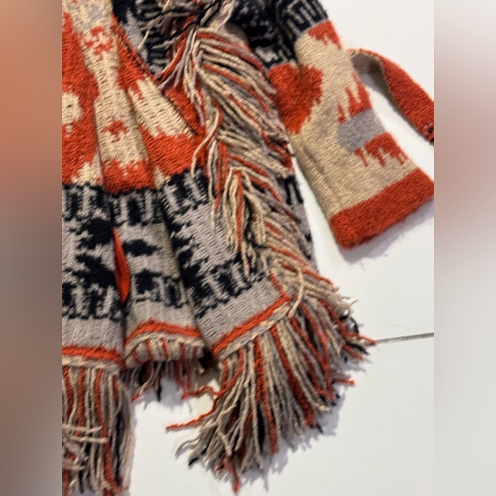 Alanui Aztec Western Style Frayed Jacket - Picture 6 of 14